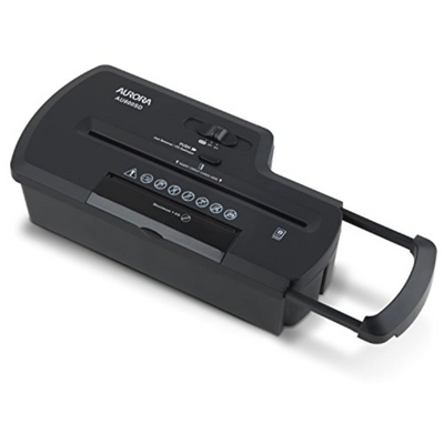 AU800SD Professional Strip Cut Paper Shredder CD Credit Card Shredder