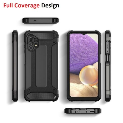 For Samsung Galaxy A32 5G Case - Shockproof Heavy Duty Hybrid Hard Armor Cover