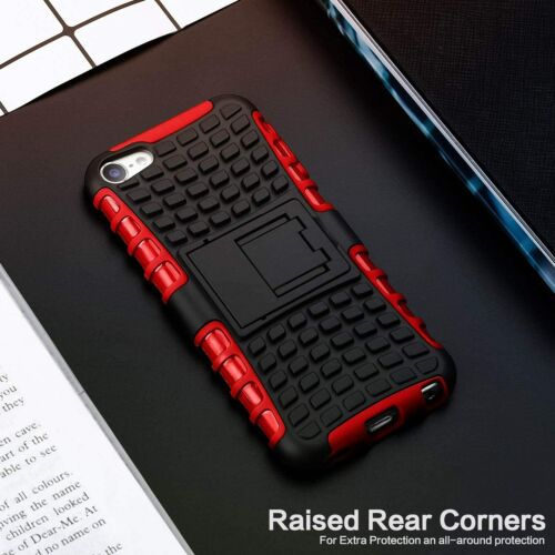 For iPod Touch 5 | 6 | 7 Case Dual Layer Hybrid Kickstand Cover 5th 6th 7th Gen
