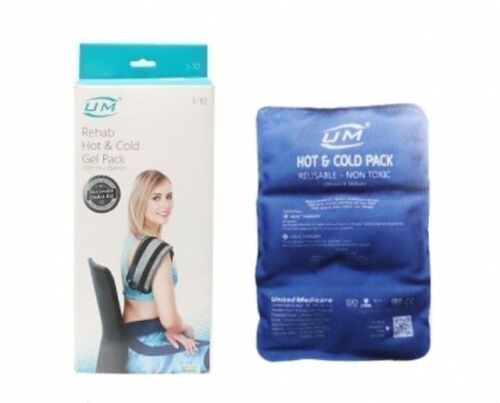 Reusable Hot &amp; Cold Soft Gel Bag With Starp For First Aid Pain Relief Therapy CA