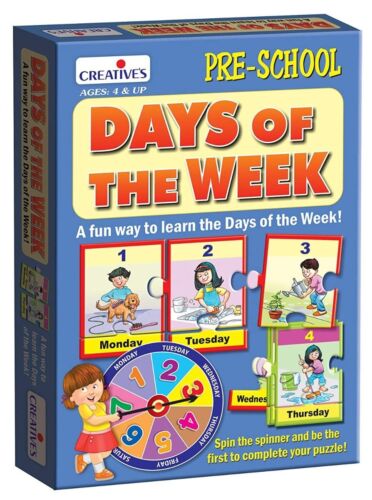Creative Day Multicolor Educational Early learning game Puzzle For Kids