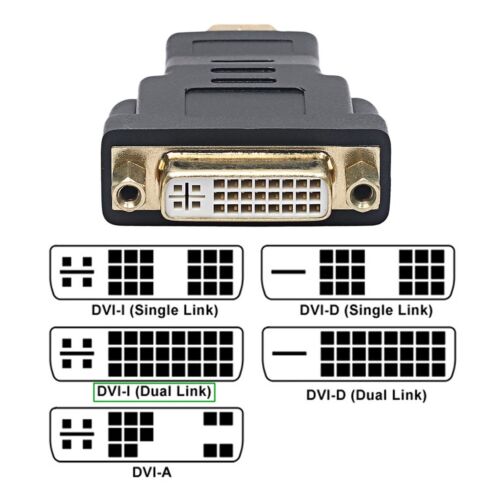 Gold Plated HDMI Male to DVI Female 24 + 5 Pin Adapter Connector for HDTV DVD