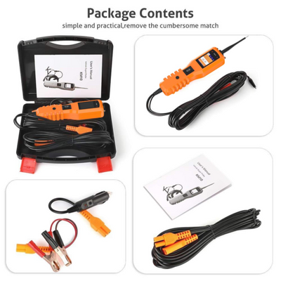 Kzyee KM10 Power Circuit Probe Kit Automotive Circuit Tester
