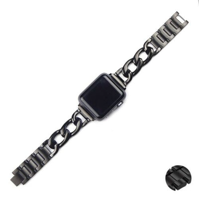 Stainless Steel Band Link Loop Strap For Apple Watch Series 6 SE 5 4 3 2 1