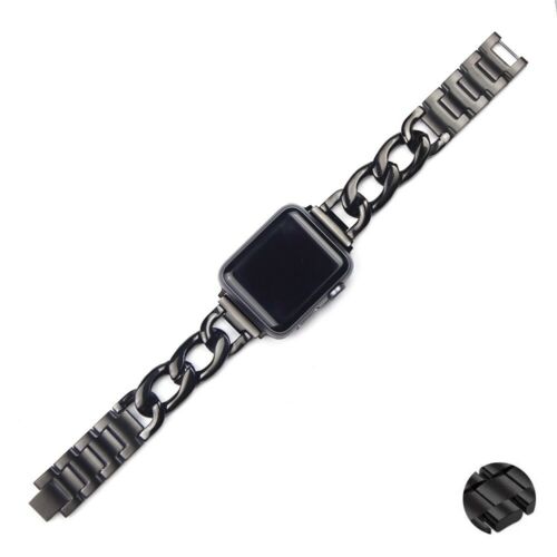 Stainless Steel Band Link Loop Strap For Apple Watch Series 6 SE 5 4 3 2 1