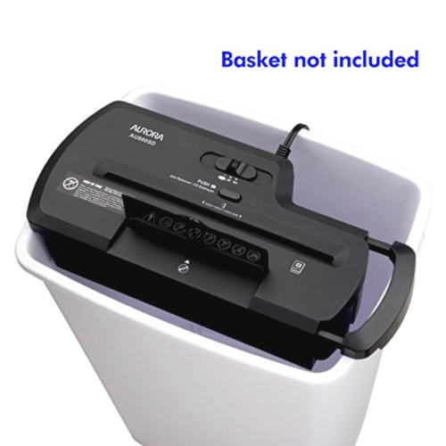 AU800SD Professional Strip Cut Paper Shredder CD Credit Card Shredder