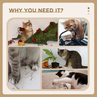 50&quot; 2-IN-1 Cat Tree with Cat Toilet Cabinet Condo Bed Sisal Scratching Post Pad