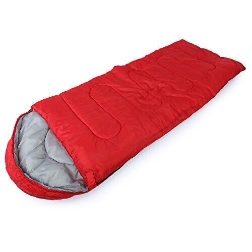 Outdoor Camping Sleeping Bag Single Envelope Hiking Tent Thermal Winter Travel