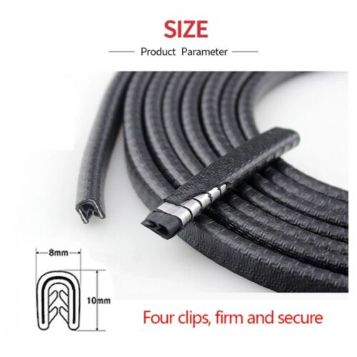 title" content="Channel Rubber Edge Trim -10Ft U Shape Automotive Weather Stripping, 7/16&quot;X11/32"
