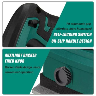 15000rpm Electric 82MM Planer Hand Woodworking Wood Cutting Tool Machine US