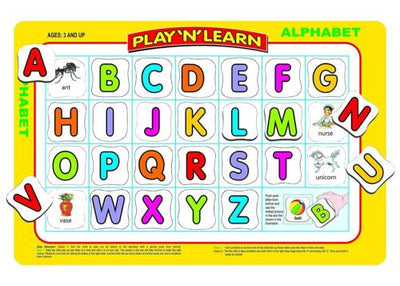 Play �N� Learn - Numbers &amp; Alphabet Education Game &amp; Puzzle For Kids Gift