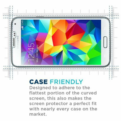 Premium Tempered Glass Screen Protector Cover for Samsung Galaxy S5 & S5 NEO