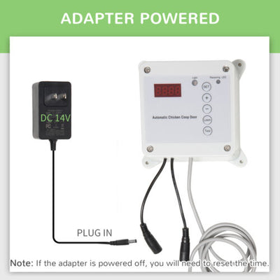 Battery Automatic Chicken Coop Door, Remote Operation, Poultry Coop Door 196393256435
