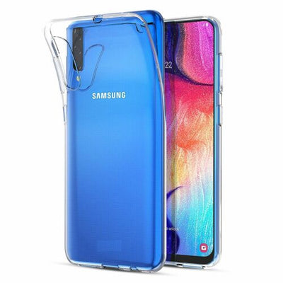 For Samsung Galaxy A70 A50 A30 A20 Case Clear Thin Soft TPU Silicone Back Cover