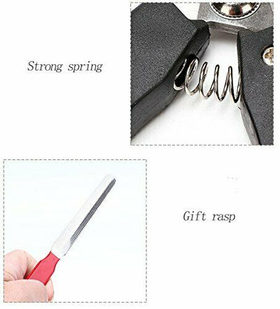 Pet Heavy Duty Nail Clipper Cutter Scissors Dog Cat Rabbit Toe Claw Paw Grooming