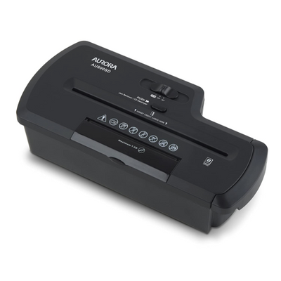 AU800SD Professional Strip Cut Paper Shredder CD Credit Card Shredder