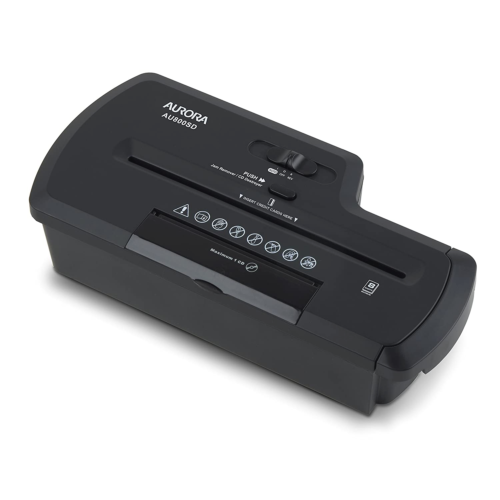 AU800SD Professional Strip Cut Paper Shredder CD Credit Card Shredder