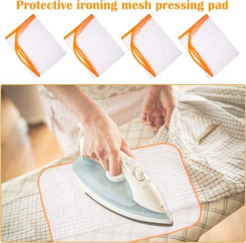 4X Heat Resistant Ironing Cloth Mesh Ironing Pad Cover Protective Board Mat Safe