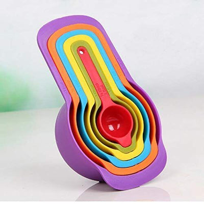 6 Pcs Measuring Cup Spoons Multi-Function Baking cooking Spoons Kitchen Tools CA
