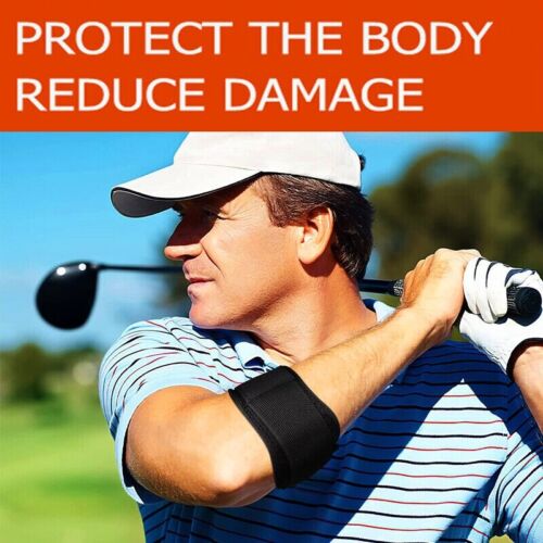 Compression Elbow Brace Support - Golf and Tennis Elbow pain Brace Strap