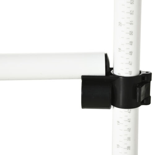 New Canine Agility Set Dog Jumping Training Obstacles Course Free Standing White 712190175450