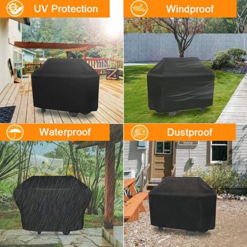57&quot; BBQ Gas Grill Cover for Barbecue Waterproof Outdoor Heavy Duty Protection CA