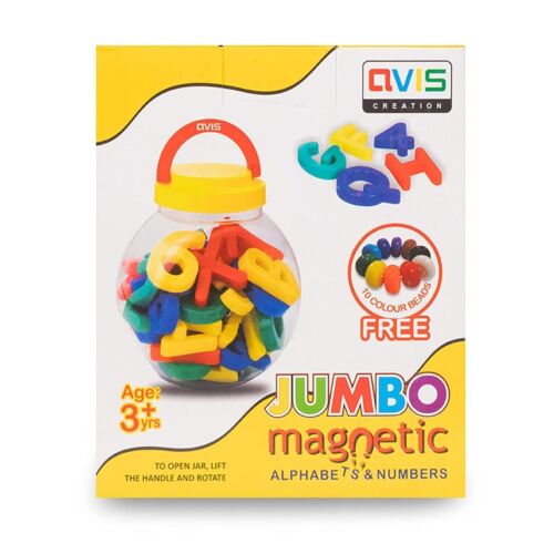 CA Magnetic Alphabet and Numbers Ideal for Child Learning &amp; Spelling Games