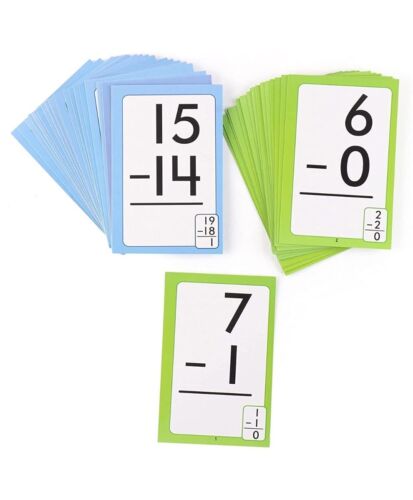 Math Flash Subtraction Cards For children Activity &amp; Early Learning game CA