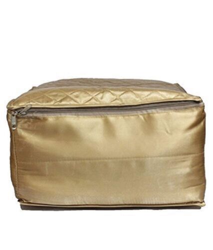 Saree clothes Storage Cover Bag Satin Fabric Flexible For Wardrobe Organizer CA