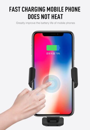 10W Mount Holder Car Dashboard Sun Visor Mirror Stand For Mobile Cell Phone GPS