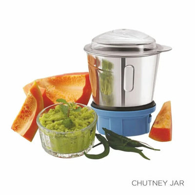 750W Mixer Grinder  110V, 3 Jars Stainless Steel Bowl 3 Speed Setting w/ Incher