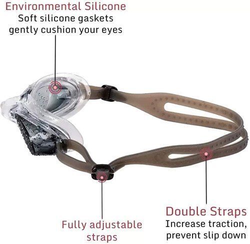 Anti-fog Swimming UV Protection Goggles With Adjustable Straps For Men WomenCA