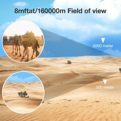 60X60 Zoom Binoculars Day/Night Vision Travel Outdoor HD Hunting Telescope CA