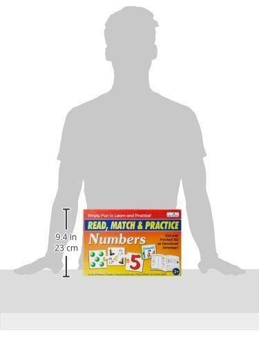 Creative Read Match &amp; Practice - Numbers Board Book Paper &amp; Board Game Gift