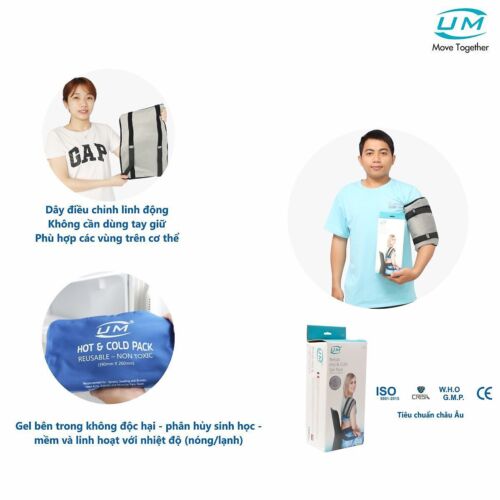 Reusable Hot &amp; Cold Soft Gel Bag With Starp For First Aid Pain Relief Therapy CA