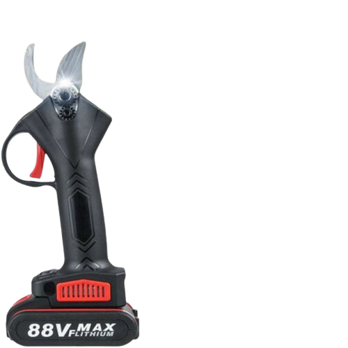 88V Cordless Electric Pruning Shears Secateur Branch Cutter Scissor + 2 Batterie