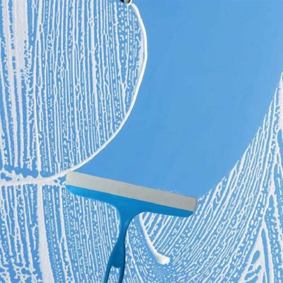 2X Window Squeegee Shower,wash Water Wiper,Shower Cleaner,for Door Glass Kitchen