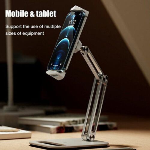 Adjustable Folding Desk Desktop Phone Tablet Stand Mount Holder For iPad  iPhone