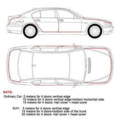 title" content="Channel Rubber Edge Trim -10Ft U Shape Automotive Weather Stripping, 7/16&quot;X11/32"