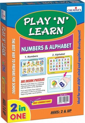 Play �N� Learn - Numbers &amp; Alphabet Education Game &amp; Puzzle For Kids Gift