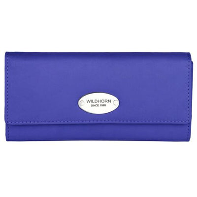 100% Genuine Leather Wallets Ladies Clutch Purse Wallets With RFID Blocking CA