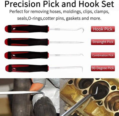 200 Pcs Car Trim Removal Tool Kit Set Hand Tools Pry Bar Panel Door Interior