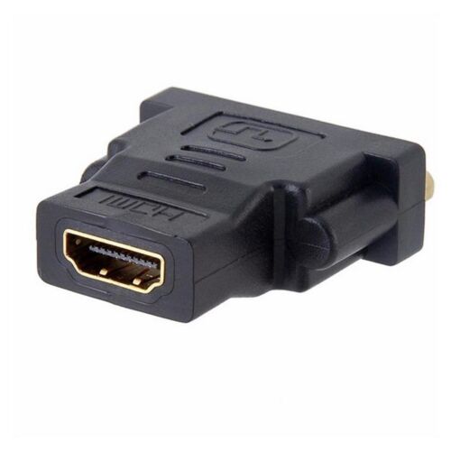 Gold Plated HDMI Male to DVI Female 24 + 5 Pin Adapter Connector for HDTV DVD