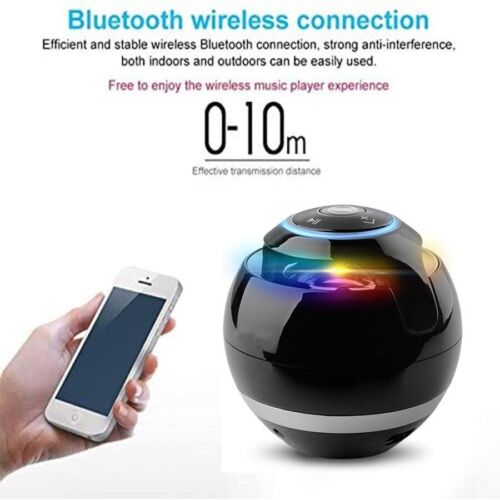 A18 Bluetooth Wireless Speaker Subwoofer Bass Stereo USB/TF/FM Radio Loudspeake