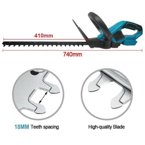 22inh New Handy Cordless Hedge Trimmer dual blade for twigs cutting trimming