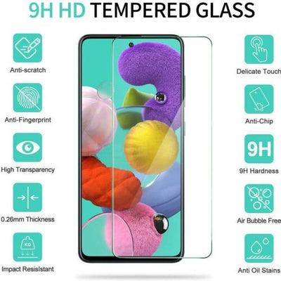 Premium Screen Protector For Samsung Galaxy A71 (2 PACK)