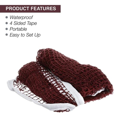 Portable Badminton Replacement Cotton Sports Mesh Net For Training Easy SetupCA