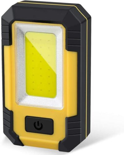 Portable Rechargeable USB COB LED Work Light Flod Flashlight Magnetic Torch Lamp
