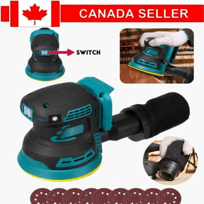 Brushless Random Orbital Sander Wood Grinder Polishing Electric Grinding Machine