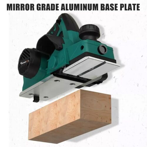 15000rpm Electric 82MM Planer Hand Woodworking Wood Cutting Tool Machine US
